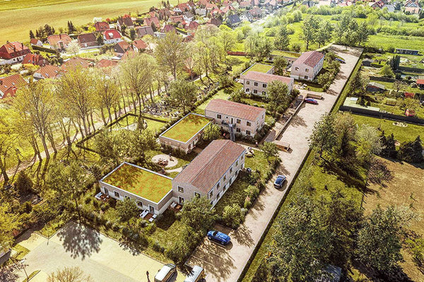 Quartiersentwicklung Wohnen am Wildpark, Irxleben, Visualisierung