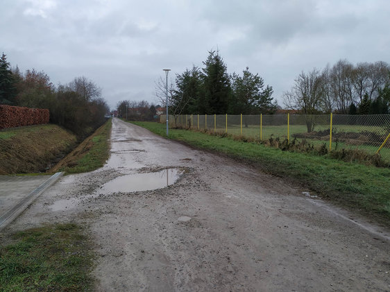 Zustand vor dem Bau | © M.E. Klaß - SALEG mbH