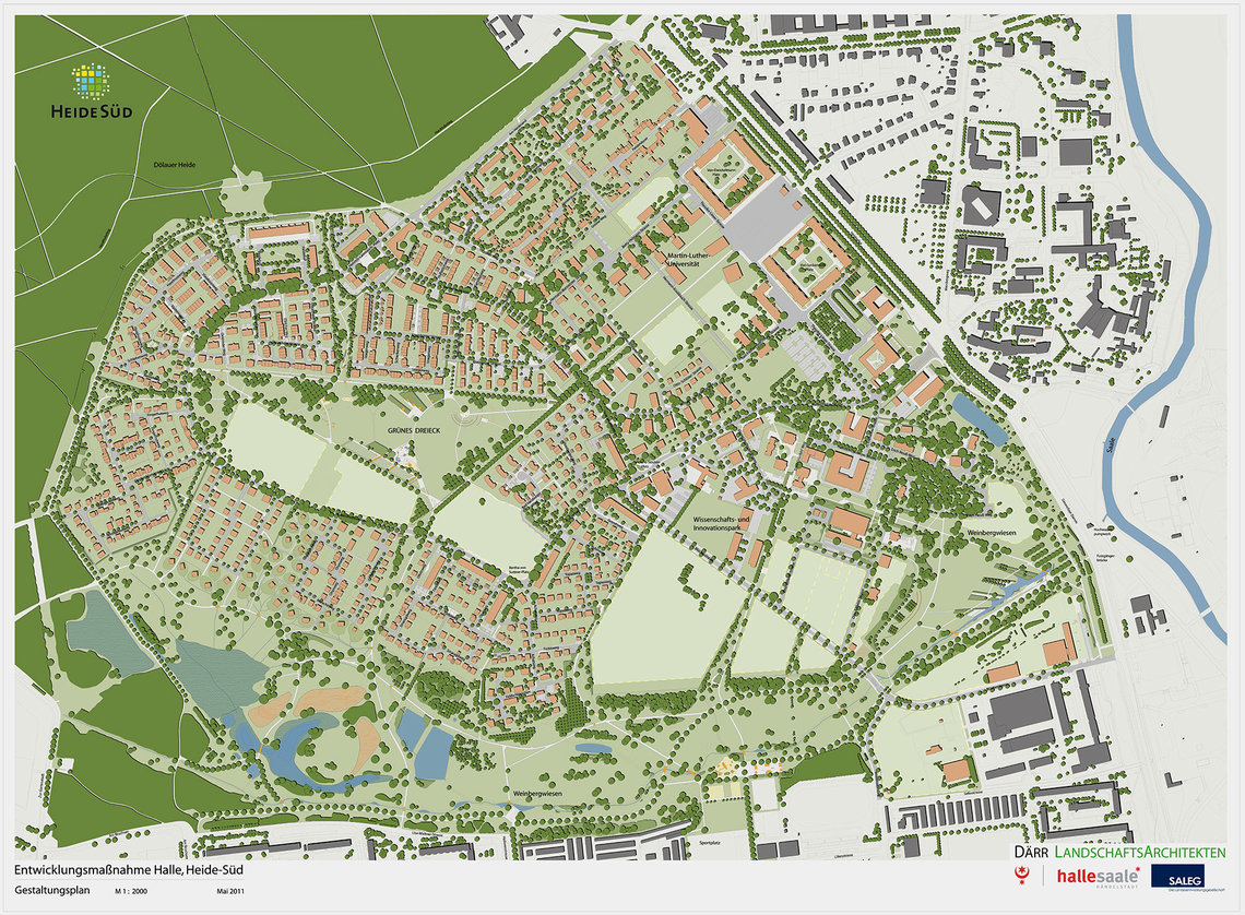 Gestaltungsplan Heide-Süd, Halle (Saale)