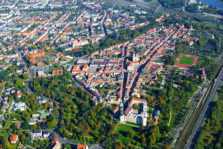 Luftbild Lutherstadt Wittenberg